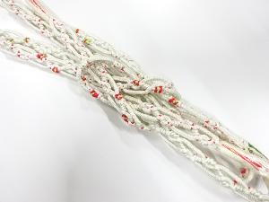 未使用品　正絹　夏手組帯締め